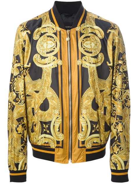 versace white and gold jacket|Versace jackets for men.